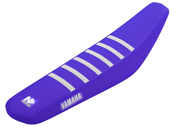 YAMAHA TEAM ISSUE GRIP SEAT- RETRO PURP SIDES/ RETRO PURP TOP/ 6 RETRO PURP RIBS